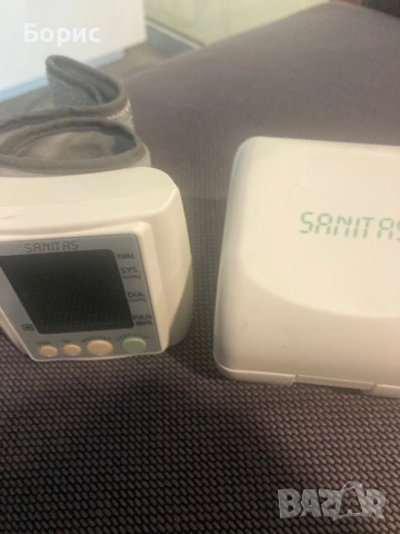 Апарат за кръвно за китка Sanitas, отличен, снимка 8 - Друга електроника - 54226979