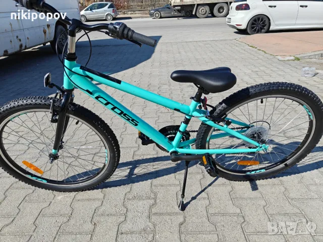 CROSS Велосипед 24" SPIDER син, снимка 8 - Велосипеди - 56530166