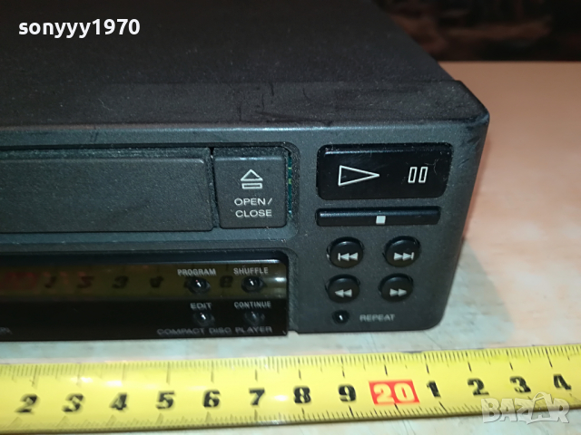 SONY CDP-H300 MADE IN JAPAN 2204221934, снимка 4 - Ресийвъри, усилватели, смесителни пултове - 36539854