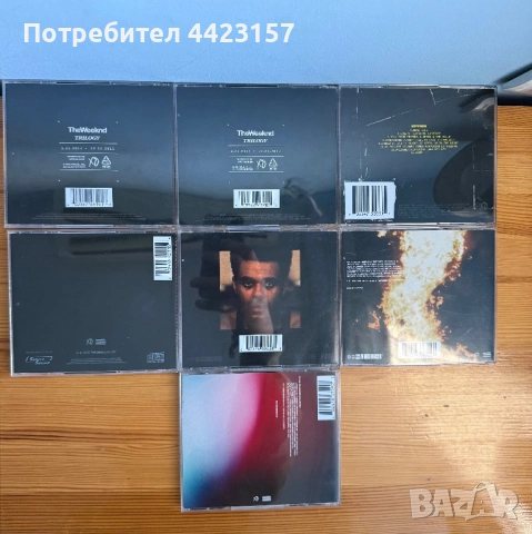Колекция The Weeknd - 7 албума, снимка 2 - CD дискове - 54038518