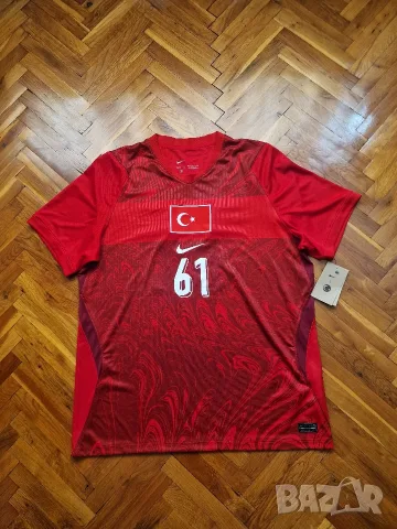 Страхотна мъжка футболна тениска NIKE TURKEY 26, нова с етикет, размер XL, снимка 4 - Тениски - 55990985