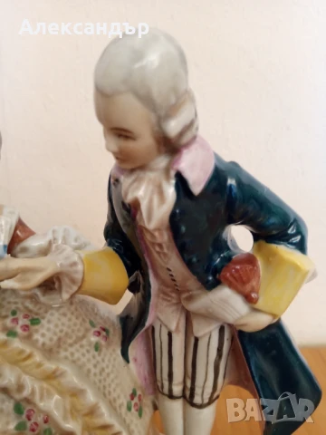 Порцеланова статуетка Маркирана GRAFENTHAL, снимка 3 - Статуетки - 50673650