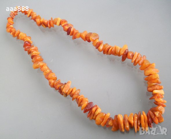 Колие естествен кехлибар гердан огърлица, снимка 3 - Колиета, медальони, синджири - 39589468