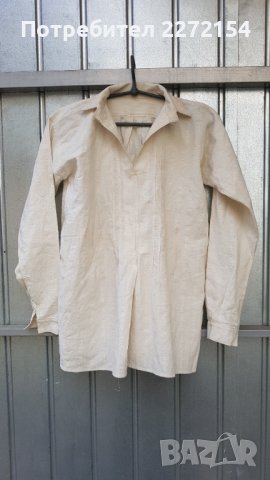 Автентична мъжка риза , снимка 2 - Антикварни и старинни предмети - 44406101