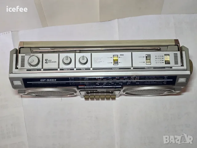 Sharp GF-5454 радиокасетофон, снимка 4 - Радиокасетофони, транзистори - 56243204