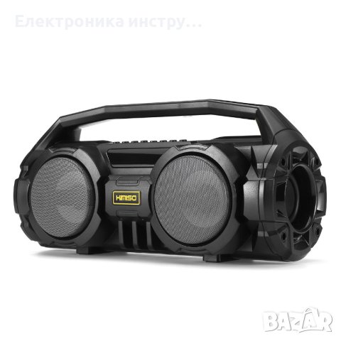 Мощно двойно караоке  KIMISO KM-S1 с микрофон, Блутут, MP3, 10W RMS, снимка 4 - Тонколони - 42377672