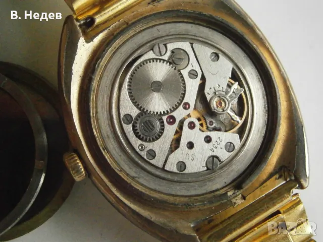 Заказ МО СССР, 18 руб. камъка, 2234, Командирские, каса 38mm, черен ЦБ, TOP!, снимка 8 - Мъжки - 49153703