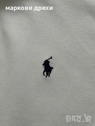 POLO RALPH LAUREN White polo-shirt M, снимка 8 - Тениски - 50433799