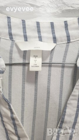 H&M МАМА блуза с къс ръкав за бременни, снимка 4 - Ризи - 36699302