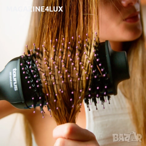 Професионална четка сешоар Taurus Air Wave Ionic Мощност: 1200W; Йонна технология, снимка 3 - Сешоари - 51679277