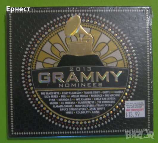 Номинациите за грами 2013 GRAMMY Nominees CD, снимка 1 - CD дискове - 31392485