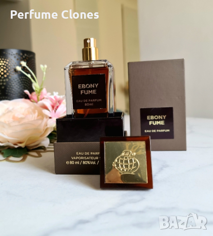 Унисекс Парфюм Ebony Fume EDP 80ml by Fragrance World, снимка 2 - Мъжки парфюми - 42535199