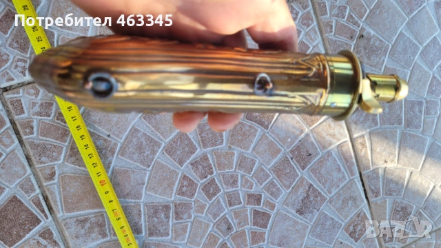 Барутница 5, пушка, пищов, пистолет, снимка 3 - Антикварни и старинни предмети - 53262074