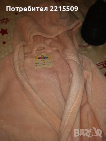 Детски халати ,розов и син, снимка 5 - Хавлии и халати - 39401476