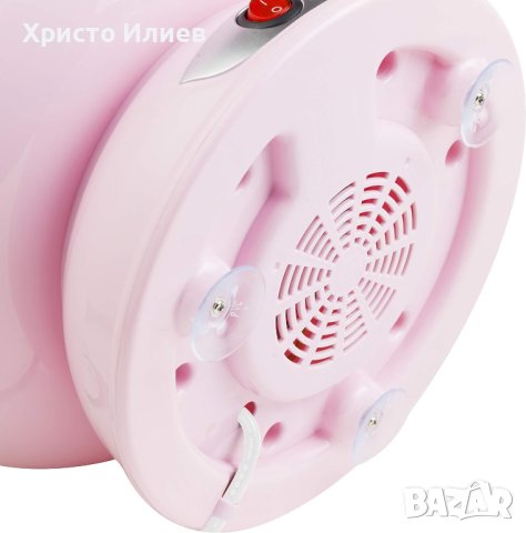 Bestron Уред за правене на памук Машина за захарен памук 420W, розова, снимка 5 - Други - 42699304