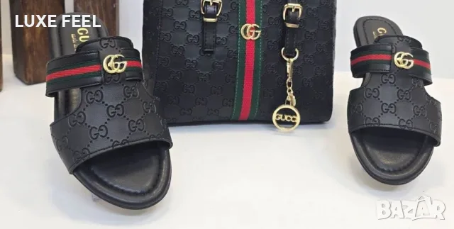 Gucci 🤍Дамски Чехли , снимка 2 - Чехли - 55729197