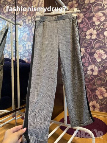 Панталон с висока талия и ластик 