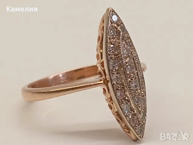 Руско злато , снимка 2 - Пръстени - 49094876