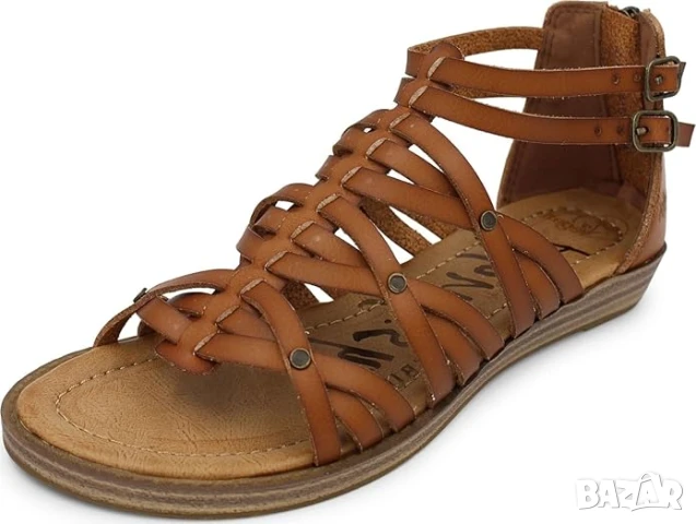 Дамски сандали с цип Bloomy Blowfish Malibu, Кафяви, 40