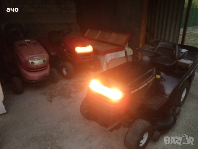 Тракторна косачка McCULLOCH-18.5к.с-КОШ!!!, снимка 14 - Градинска техника - 50106259