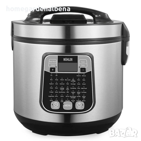 Електрически Мултикукър MUHLER MLC-5045 | 45 Програми | 5 Литра, снимка 2 - Мултикукъри - 54209150