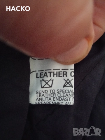 Моторджийско Кожено Яке 100% Естествена Кожа Размер 50 Made in Pakistan, снимка 13 - Аксесоари и консумативи - 52041501