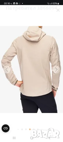 Patagonia Софтшел R1 Tech Face Hoody Seabird Grey, снимка 15 - Спортни дрехи, екипи - 56116007