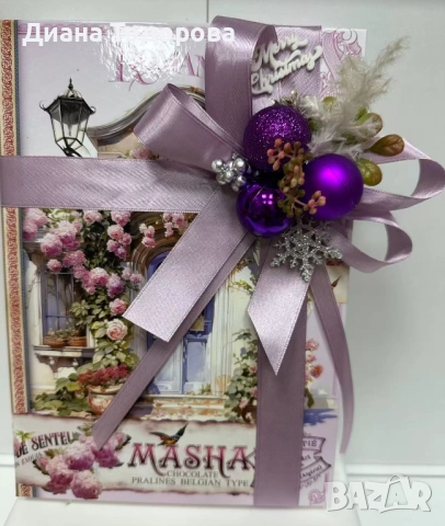 Коледен подарък луксозна бонбониера, снимка 6 - Коледни подаръци - 52854025