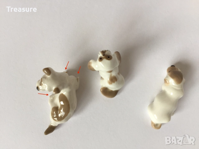 Стари фигурки ЛФЗ кучета, снимка 14 - Колекции - 37430841