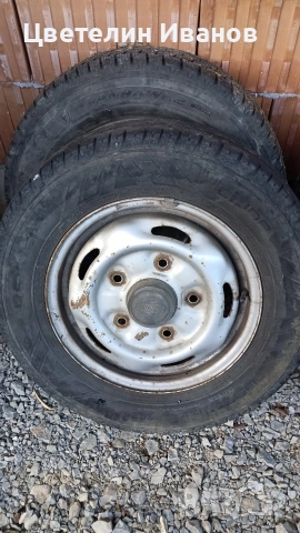 Джанти с гуми за Форд транзит , снимка 2 - Гуми и джанти - 53166404