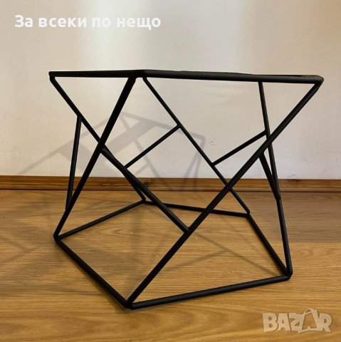 Ръчно изработени метални крака и основи за трапезни и холни маси. Прахово боядисани, снимка 9 - Маси - 44381440