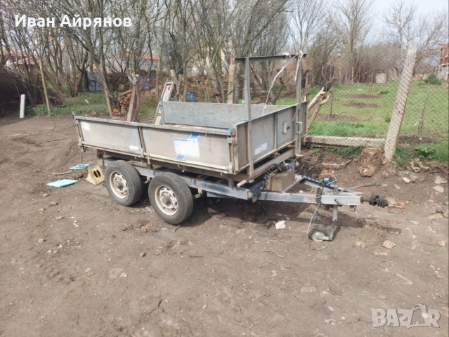 Самосвално ремарке 2.7t, снимка 2 - Ремаркета - 52470873