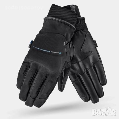 Зимни мото ръкавици SHIMA OSLO WP ,протектор,естесвена кожа, снимка 5 - Аксесоари и консумативи - 52368353