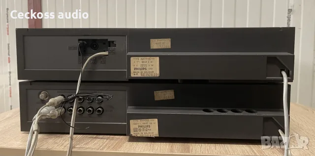 PHILIPS 302L + 102L – VINTAGE HI-FI СТЕРЕО КОМПЛЕКТ – ДОБРО СЪСТОЯНИЕ, снимка 4 - Ресийвъри, усилватели, смесителни пултове - 55960533