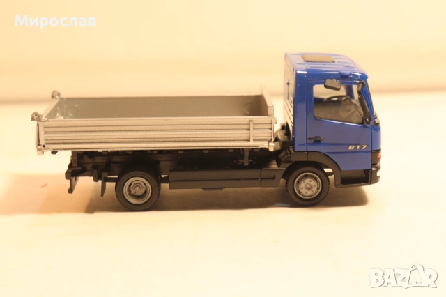 HERPA H0 1/87 MERCEDES ATEGO КАМИОН КОЛИЧКА МОДЕЛ, снимка 5 - Колекции - 54113887