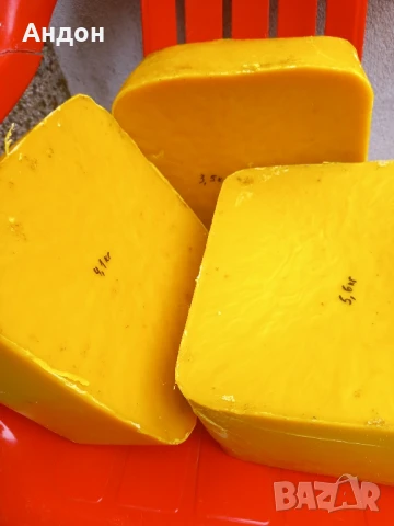 пчелен восък - жълт от разпечатки , снимка 2 - Пчелни продукти - 51404155