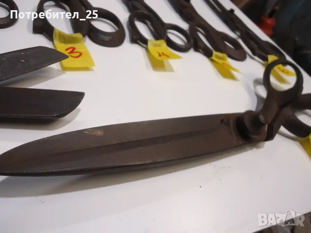 Стари шивашки ножици, снимка 13 - Други ценни предмети - 56333655