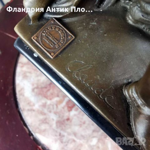 Бронзова статуетка - Наполеон , снимка 4 - Статуетки - 42906305