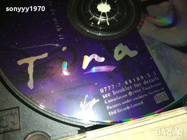 TINA TURNER CD 1502240858, снимка 6 - CD дискове - 44302553