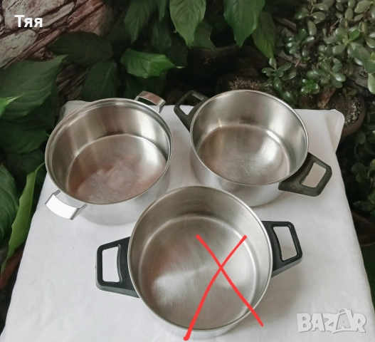 Тенджери алпака 3 л, снимка 4 - Съдове за готвене - 52136957