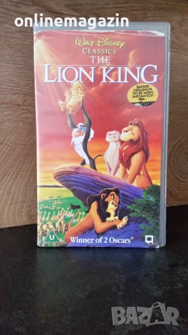 Видеокасета " LION THE KING "  VHS 