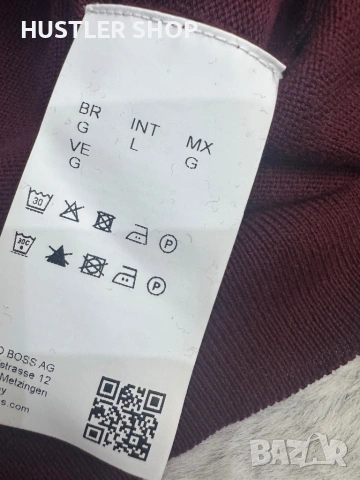 Мъжки пуловер BOSS. Размер L, снимка 6 - Пуловери - 54347792