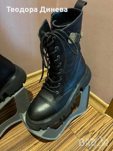 Дамски боти, снимка 3 - Дамски боти - 52938696