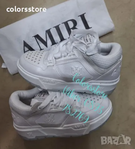Мъжки бели маратонки  Amiri/BR79z, снимка 2 - Маратонки - 49966145
