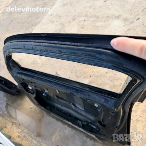 Предна дясна врата черна от BMW E60, БМВ 520 Е60 2.2I, снимка 6 - Части - 54080657