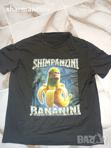 Brainrot нова тениска XL - 10 лв, снимка 3 - Тениски - 52921202