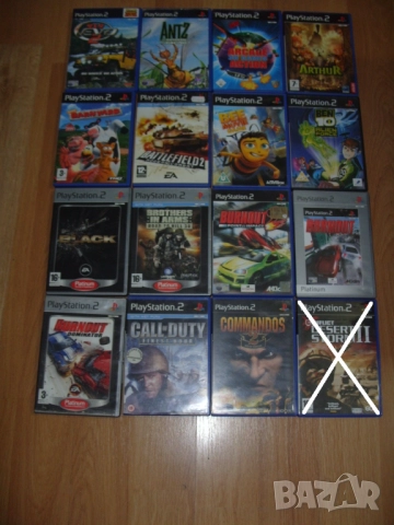 Игри и аксесоари за PlayStation 2, PS2 Част 4 - 25лв за брой