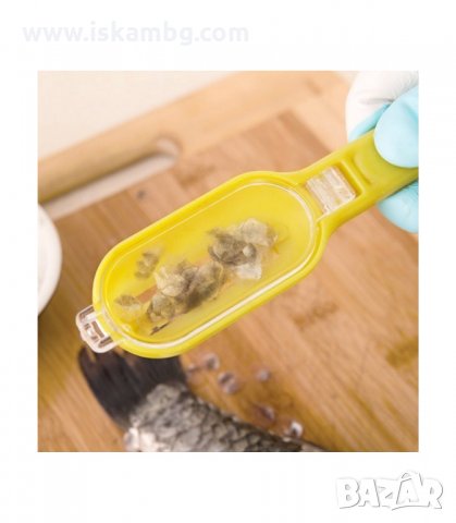 КОМБИНИРАН ПРИБОР ЗА ЧИСТЕНЕ НА РИБА - код 1825, снимка 3 - Аксесоари за кухня - 33979437