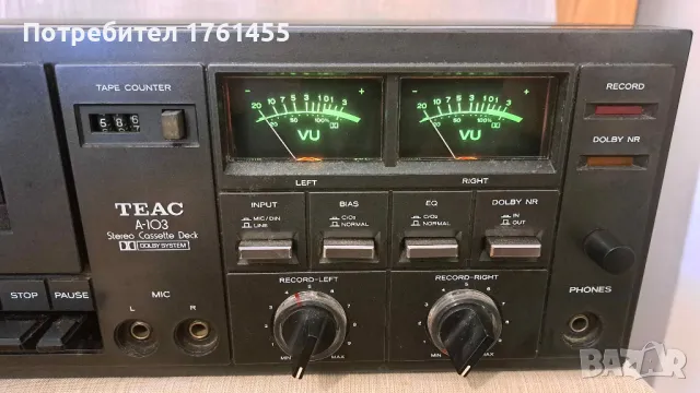 Класически клавишен дек TEAC A-103, снимка 8 - Декове - 48846944