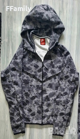 Eкип Nike Tech Fleece Камуфлаж [S - XL], снимка 9 - Спортни дрехи, екипи - 54146041
